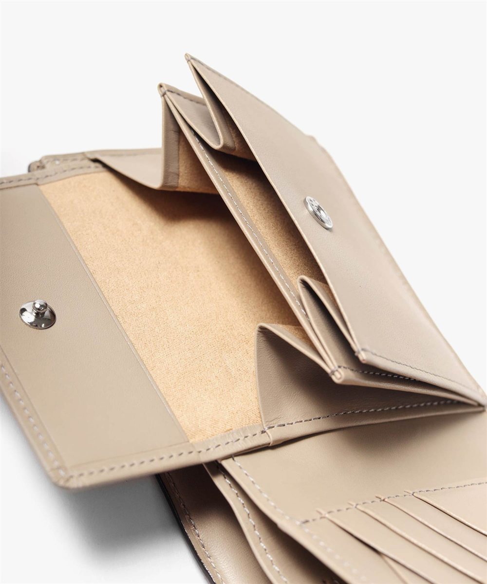 フジタカ フォールII コードバン 二つ折り財布 カード段13