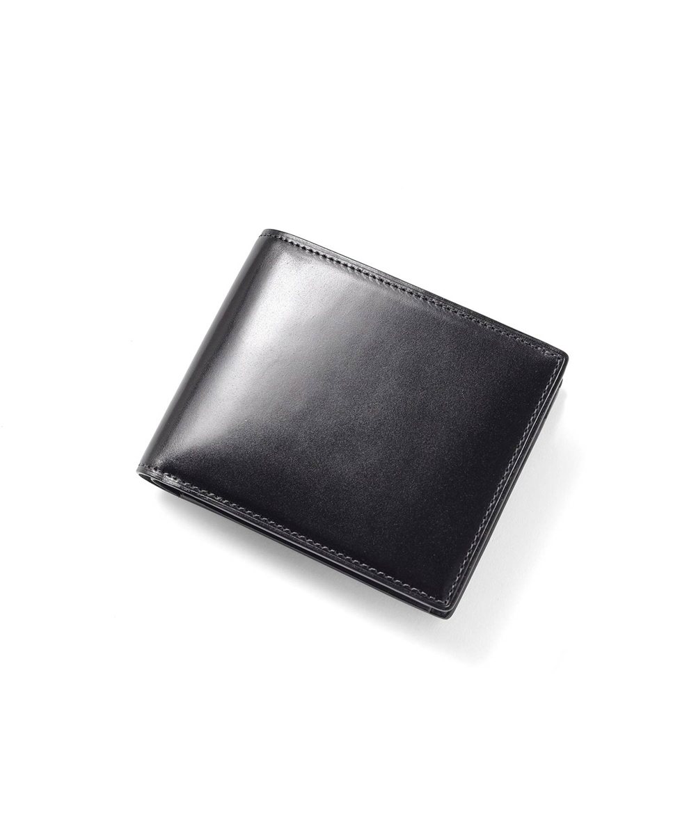 フジタカ フォールII コードバン 二つ折り財布 カード段13
