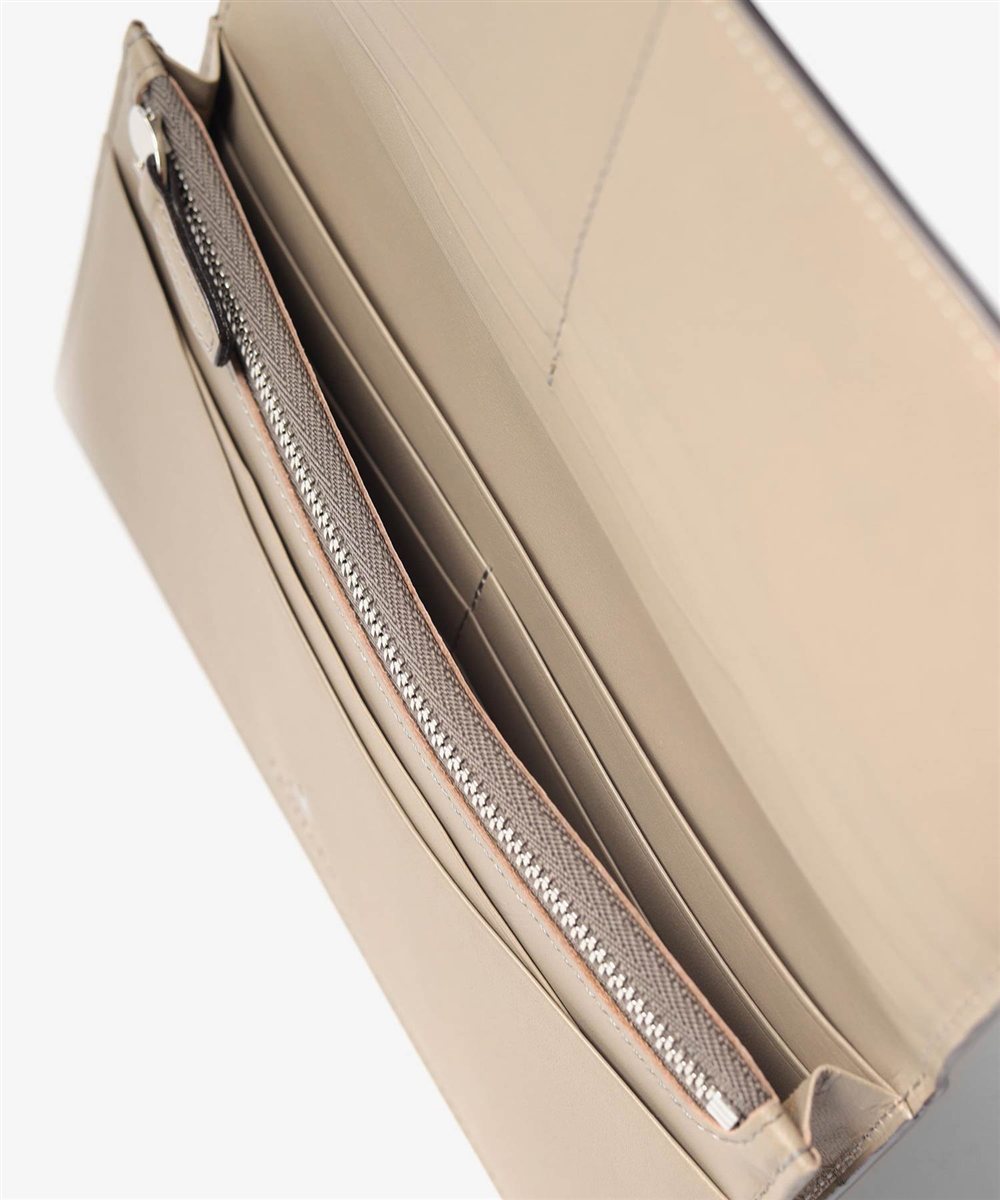 フジタカ フォールII コードバン かぶせ長財布 カード段14