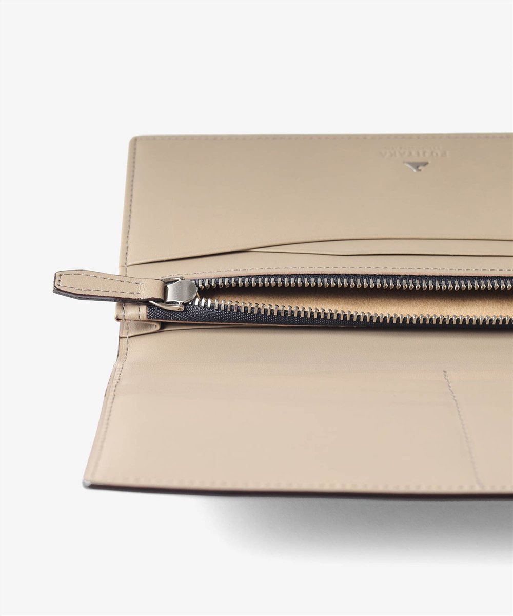 フジタカ フォールII コードバン かぶせ長財布 カード段14