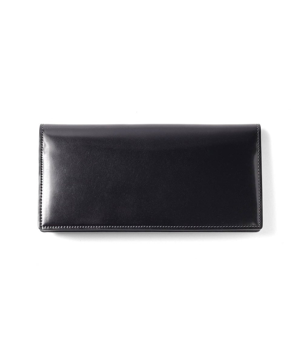 フジタカ フォールII コードバン かぶせ長財布 カード段14