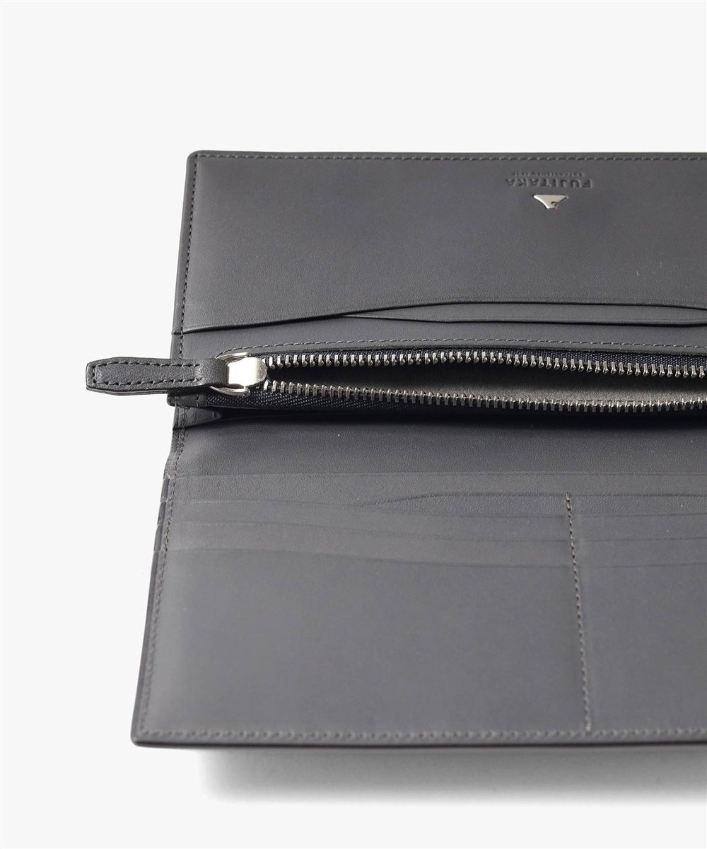 フジタカ フォールII コードバン かぶせ長財布 カード段14