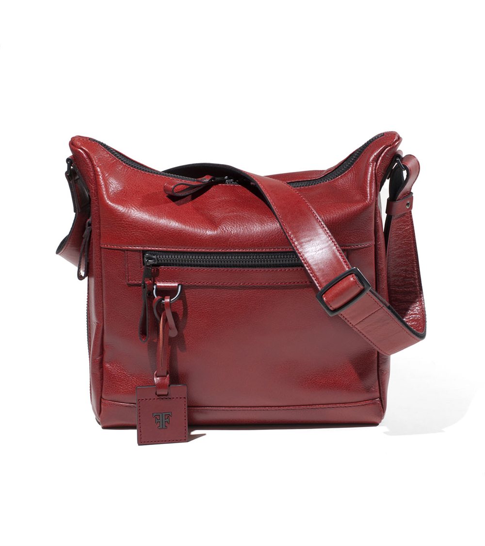 フジタカ ホーク レザーショルダーバッグ B5