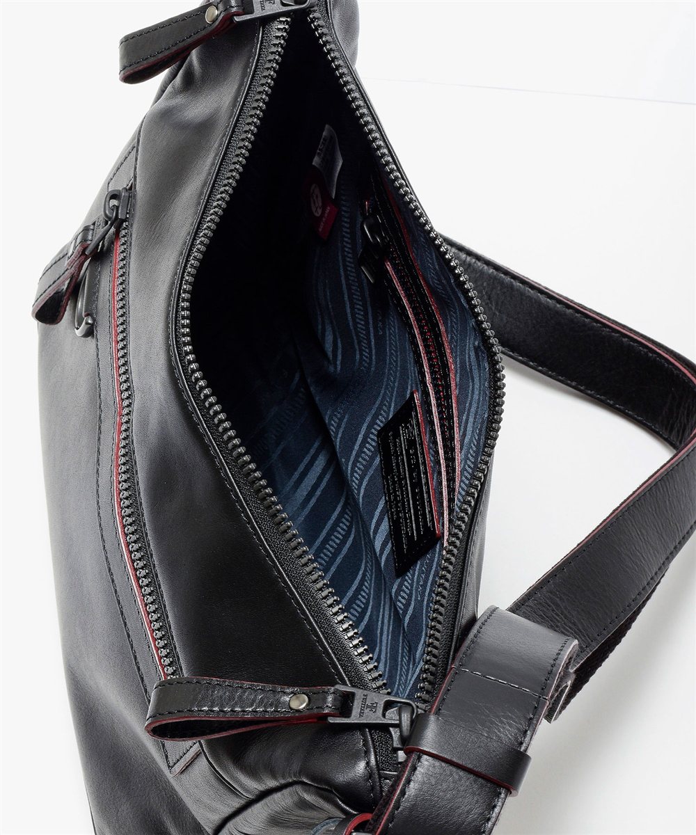 フジタカ ホーク レザーミニショルダーバッグ