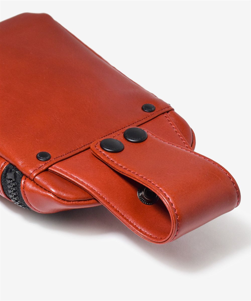 フジタカ ホーク レザーベルトポーチ