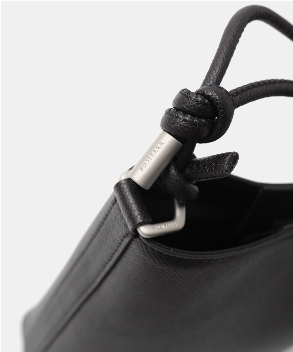 フジタカ ワープロラックスコンフォート  ミニ レザーショルダーバッグ