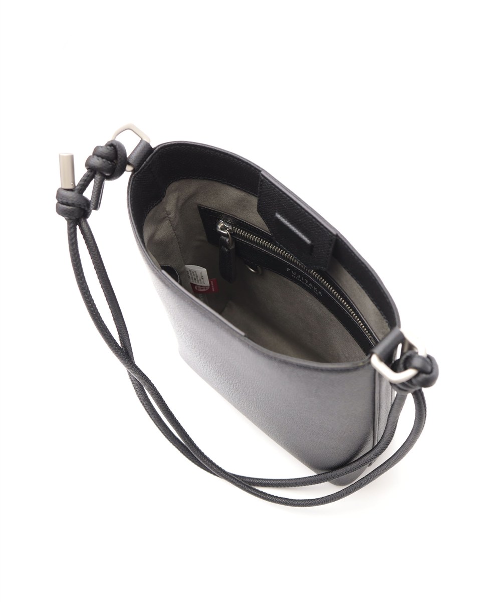 フジタカ ワープロラックスコンフォート  ミニ レザーショルダーバッグ