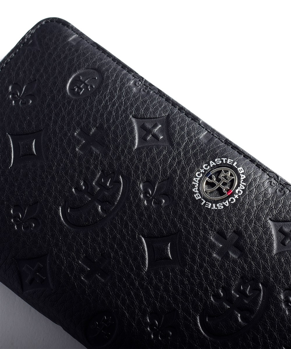 カステルバジャック マルセル ラウンドファスナー長財布 カード段12