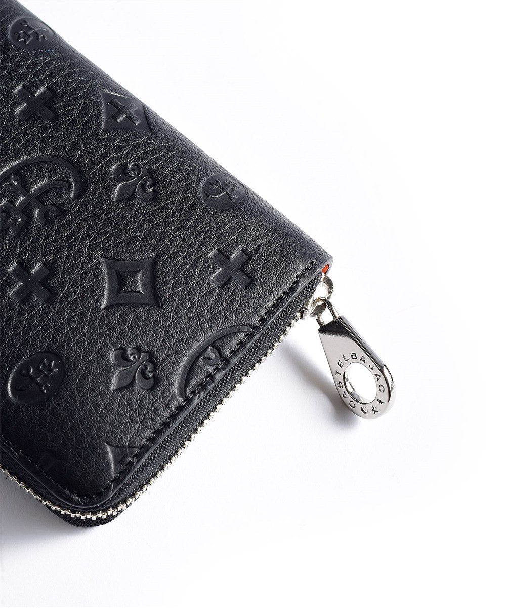 カステルバジャック マルセル ラウンドファスナー長財布 カード段12