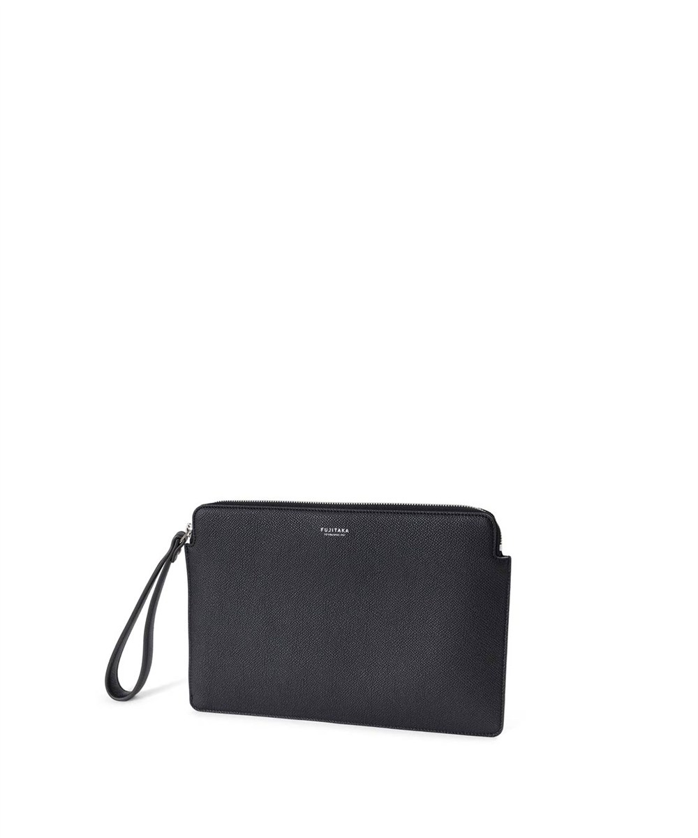 フジタカ ワープロラックスコンフォート レザークラッチバッグ B5