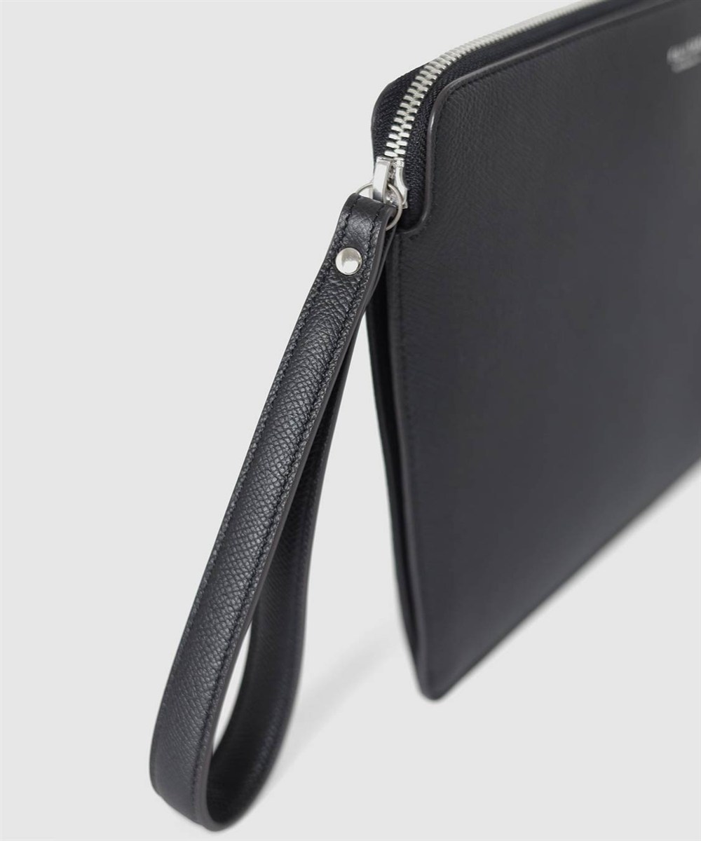 フジタカ ワープロラックスコンフォート レザークラッチバッグ B5