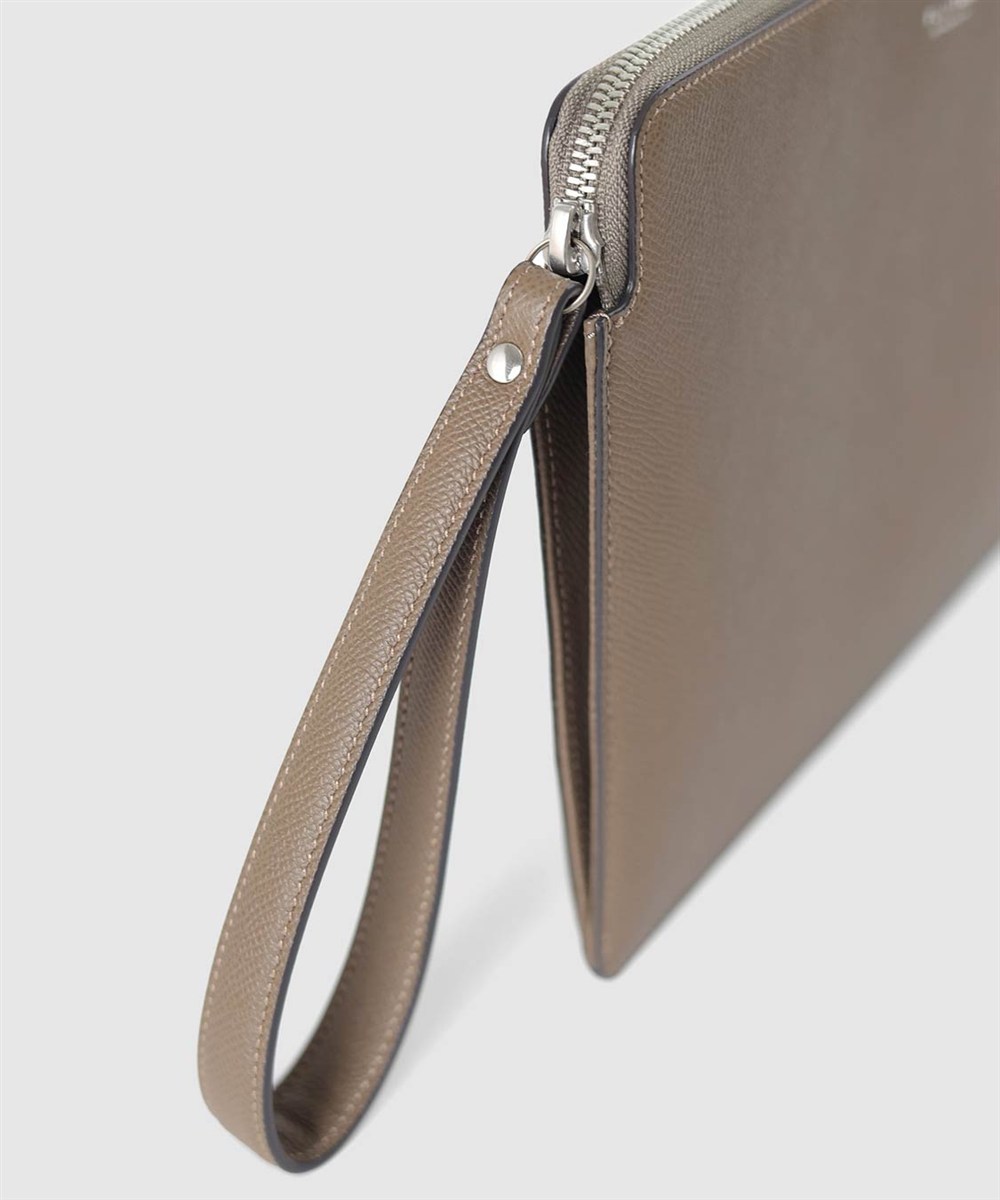 フジタカ ワープロラックスコンフォート レザークラッチバッグ B5