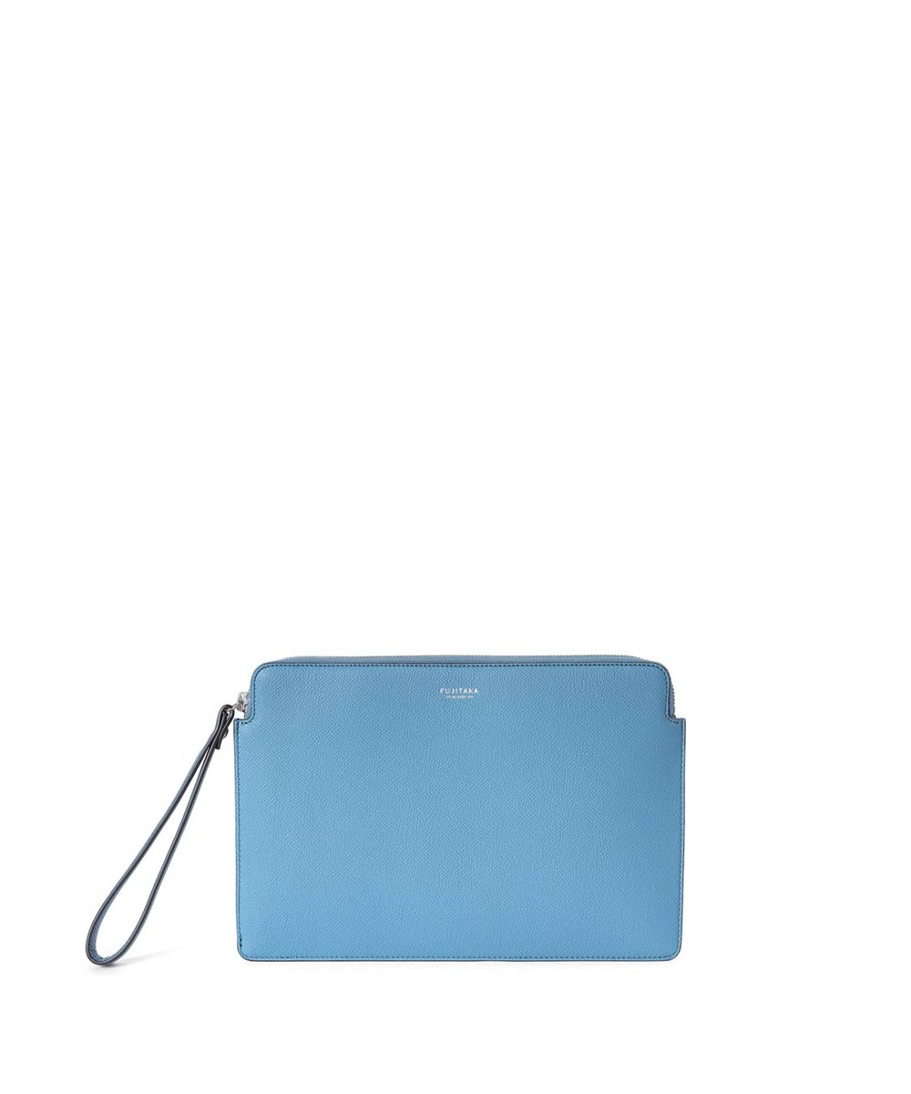 フジタカ ワープロラックスコンフォート レザークラッチバッグ B5