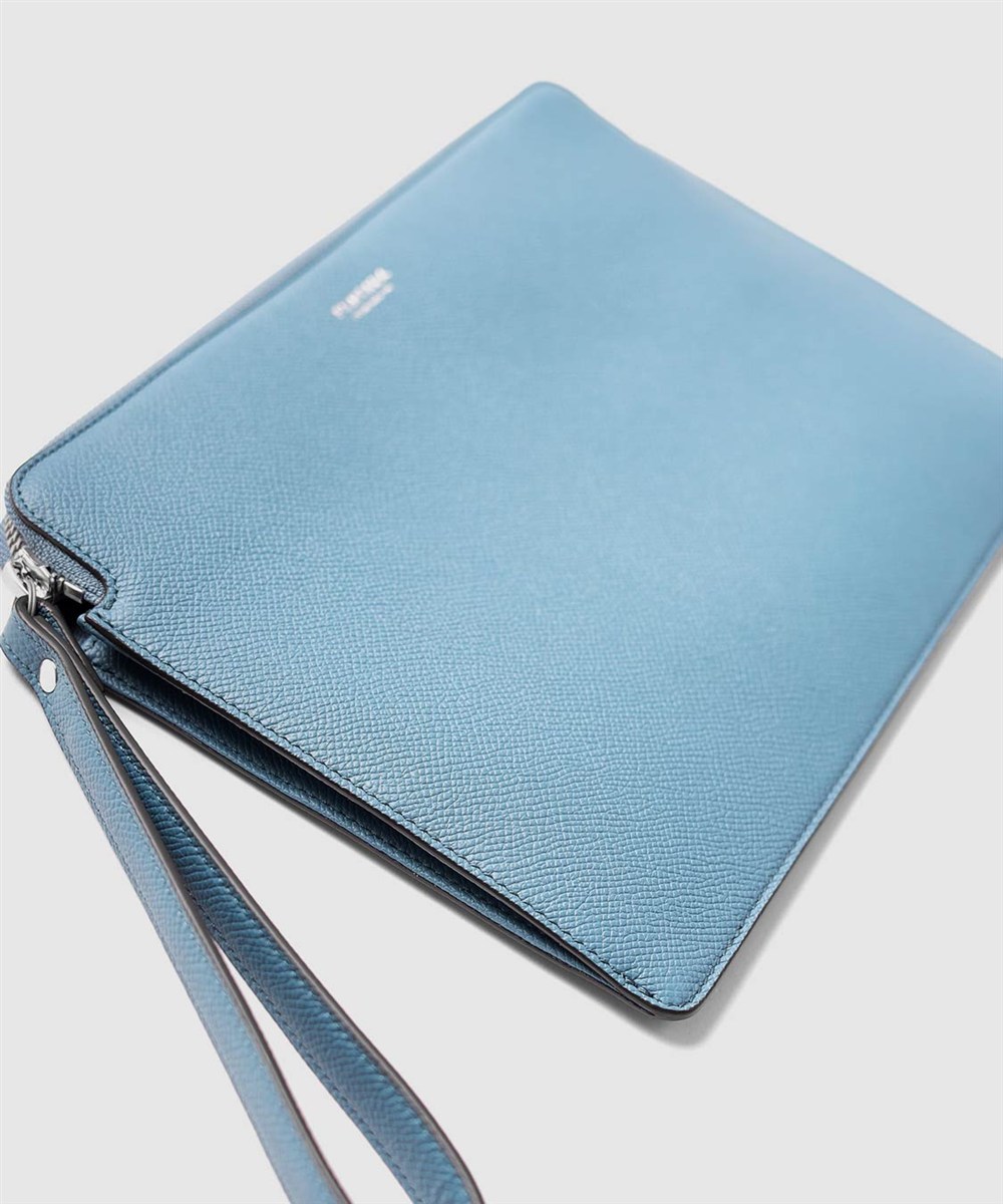 フジタカ ワープロラックスコンフォート レザークラッチバッグ B5