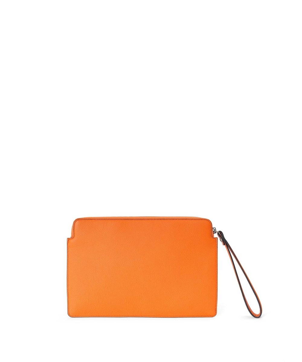 フジタカ ワープロラックスコンフォート レザークラッチバッグ B5