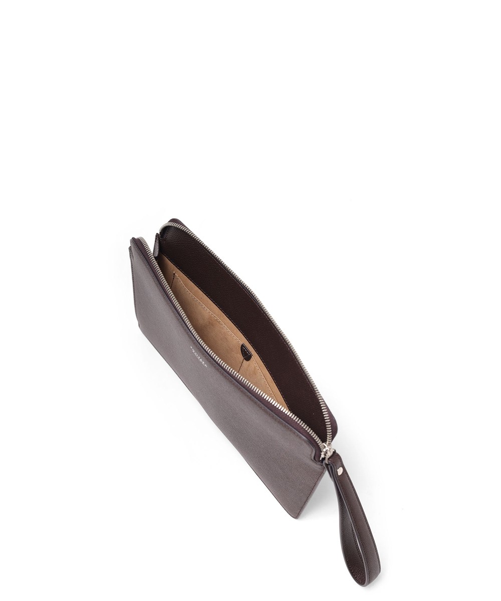 フジタカ ワープロラックスコンフォート レザークラッチバッグ B5