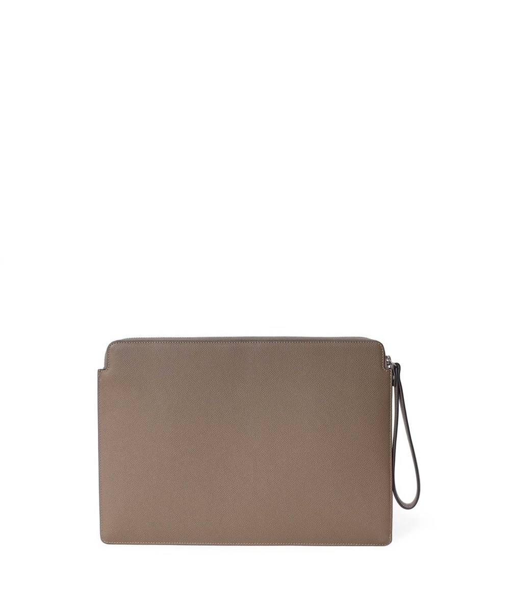 フジタカ ワープロラックスコンフォート レザークラッチバッグ A4