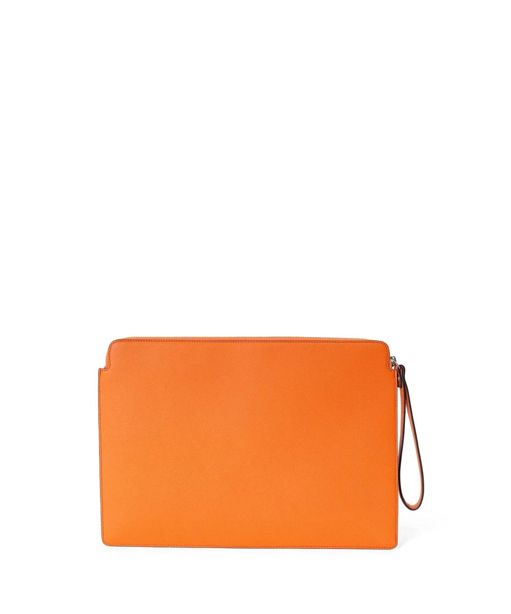 フジタカ ワープロラックスコンフォート レザークラッチバッグ A4