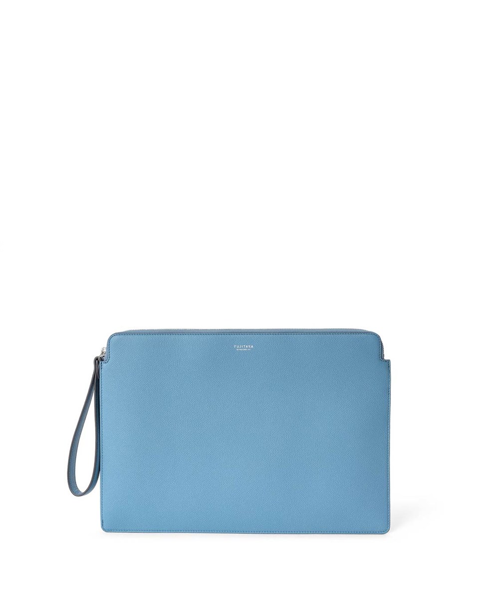 フジタカ ワープロラックスコンフォート レザークラッチバッグ A4