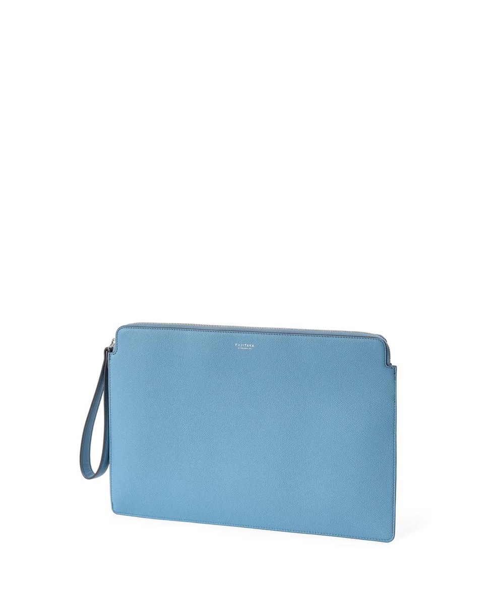 フジタカ ワープロラックスコンフォート レザークラッチバッグ A4