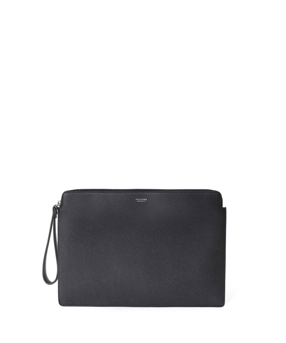 フジタカ ワープロラックスコンフォート レザークラッチバッグ A4