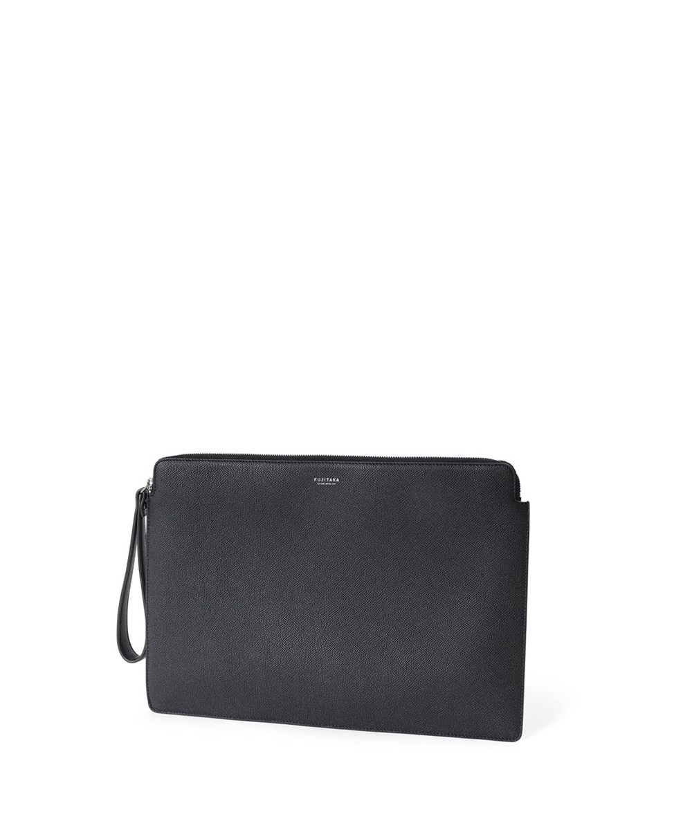 フジタカ ワープロラックスコンフォート レザークラッチバッグ A4