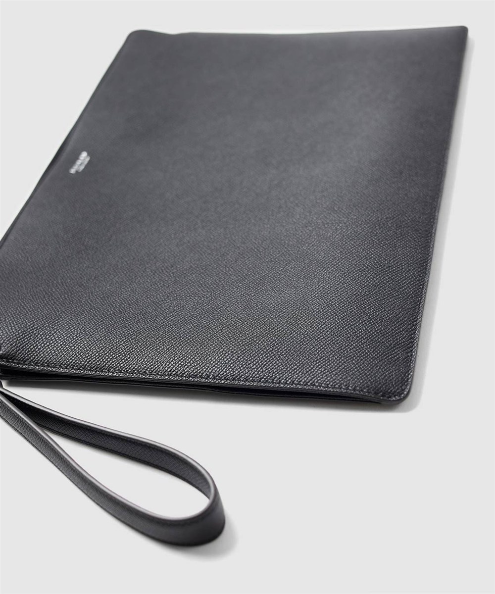 フジタカ ワープロラックスコンフォート レザークラッチバッグ A4