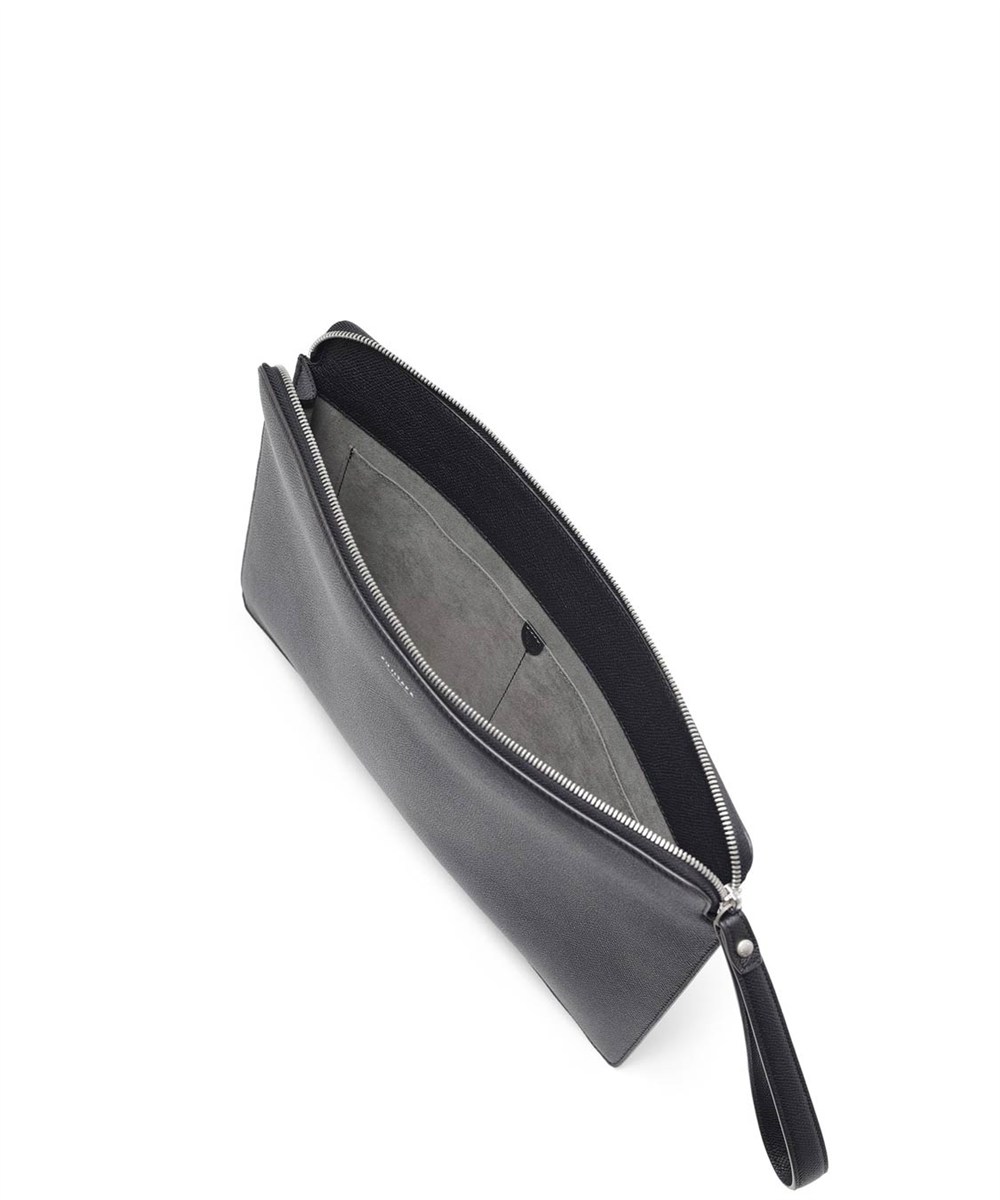 フジタカ ワープロラックスコンフォート レザークラッチバッグ A4