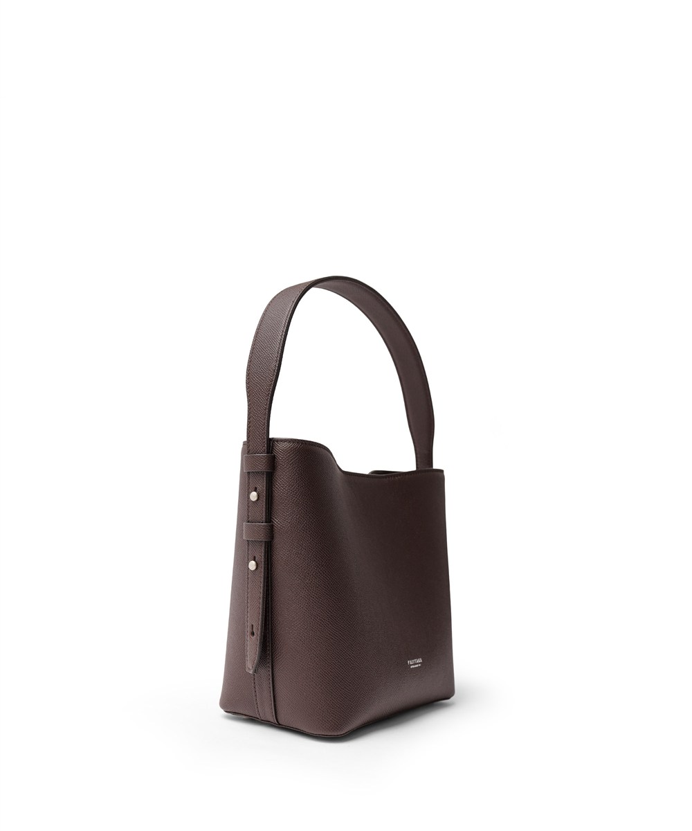 フジタカ ワープロラックスコンフォート ワンハンドル スモール レザートートバッグ