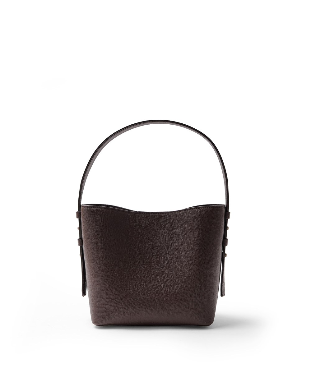 フジタカ ワープロラックスコンフォート ワンハンドル スモール レザートートバッグ