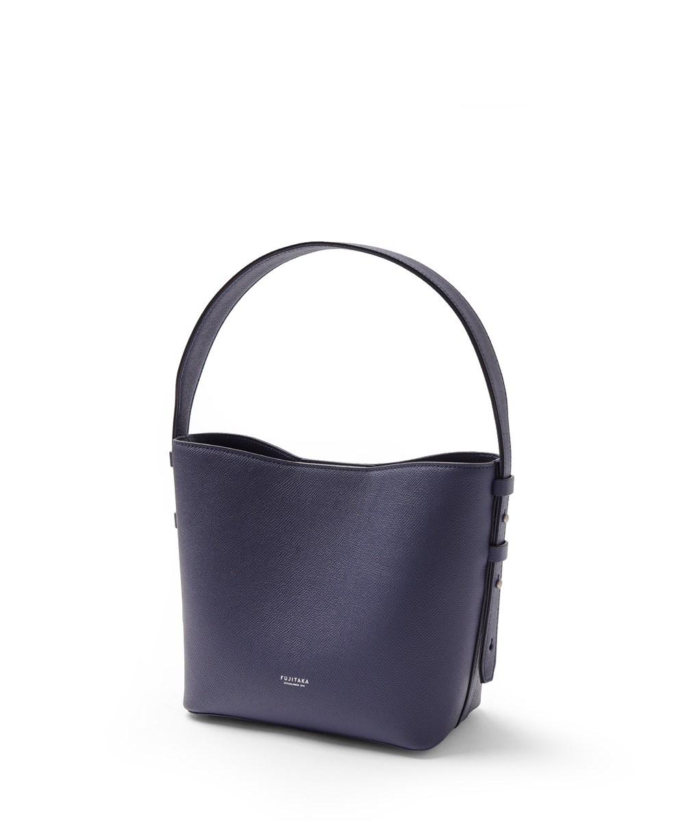 フジタカ ワープロラックスコンフォート ワンハンドル スモール レザートートバッグ