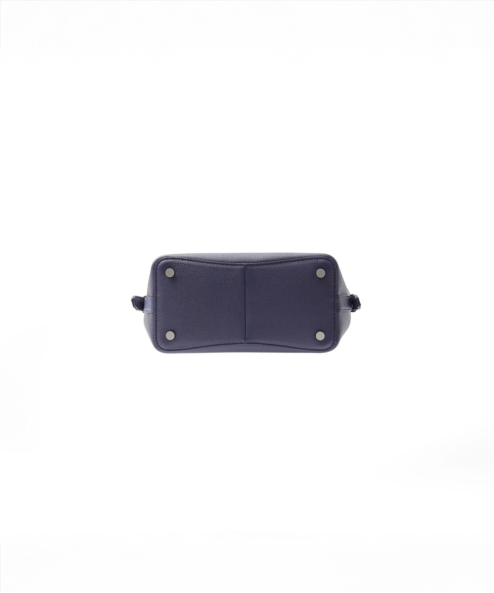 フジタカ ワープロラックスコンフォート ワンハンドル スモール レザートートバッグ