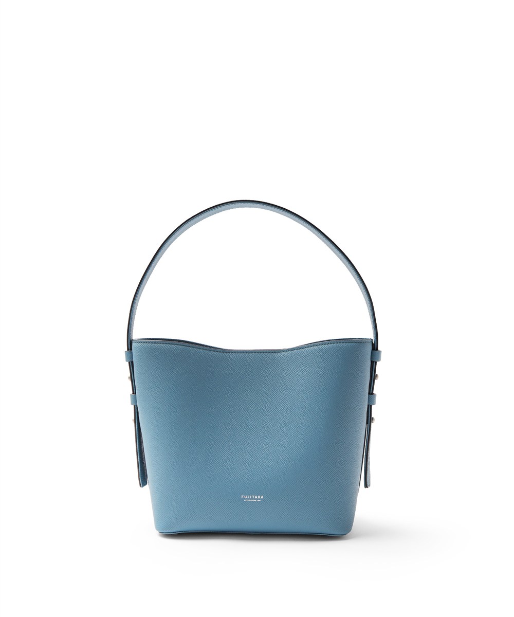 フジタカ ワープロラックスコンフォート ワンハンドル スモール レザートートバッグ