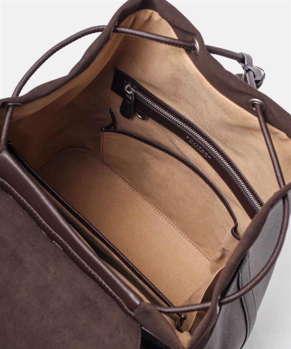 フジタカ ワープロラックスコンフォート  レザーリュック