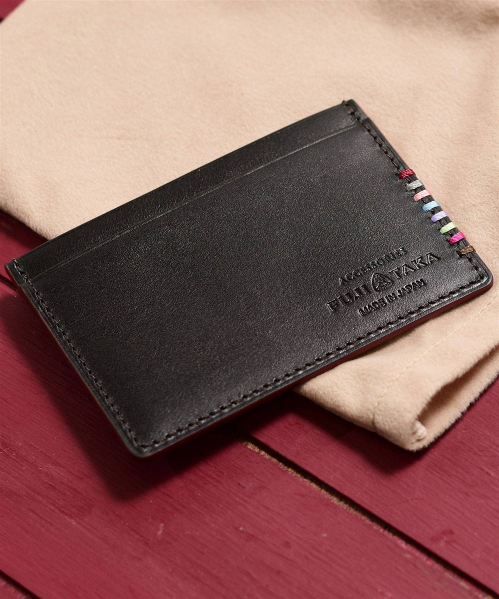 フジタカ デュプイ ボックスカーフ ボックス パスケース