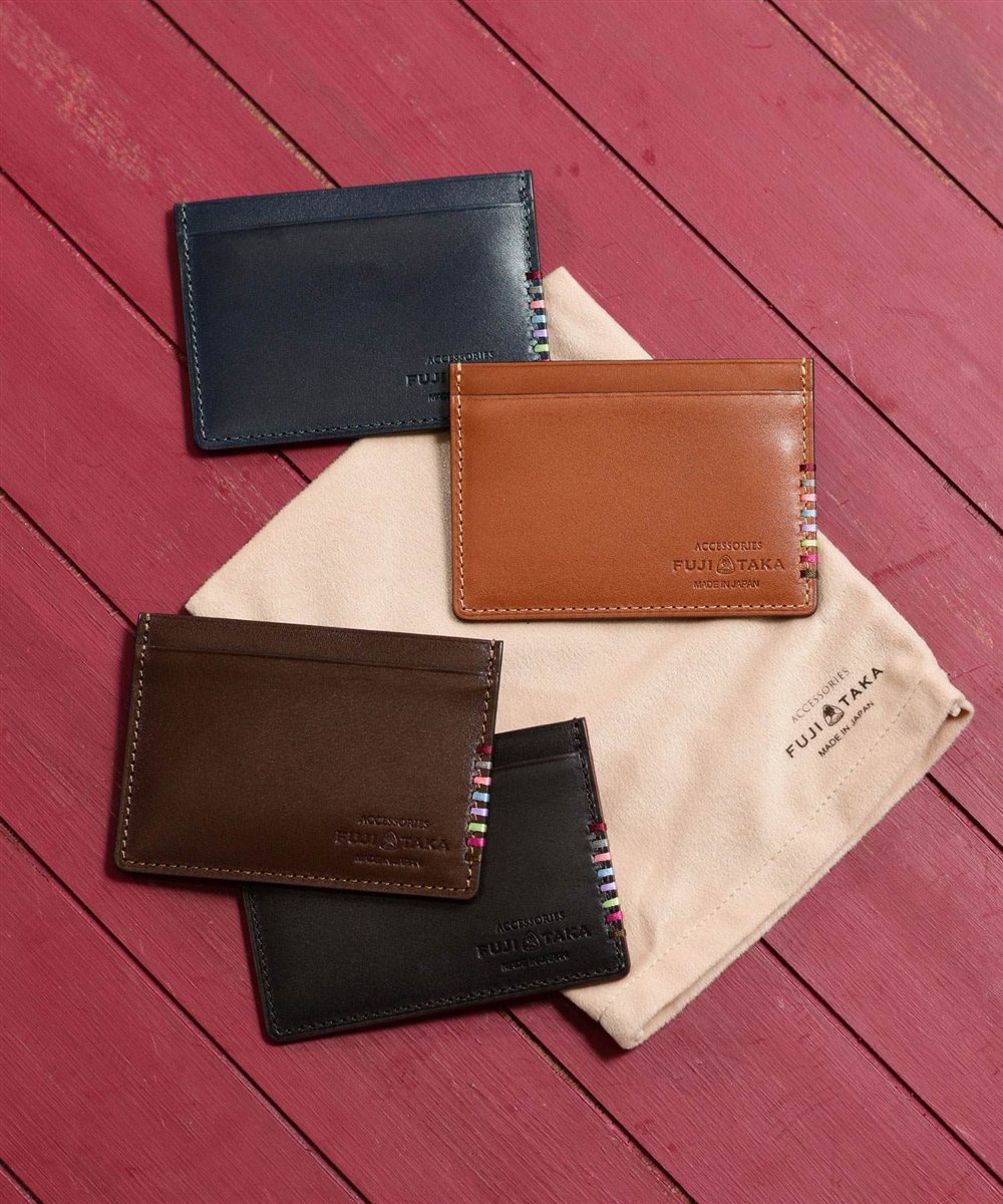 フジタカ デュプイ ボックスカーフ ボックス パスケース