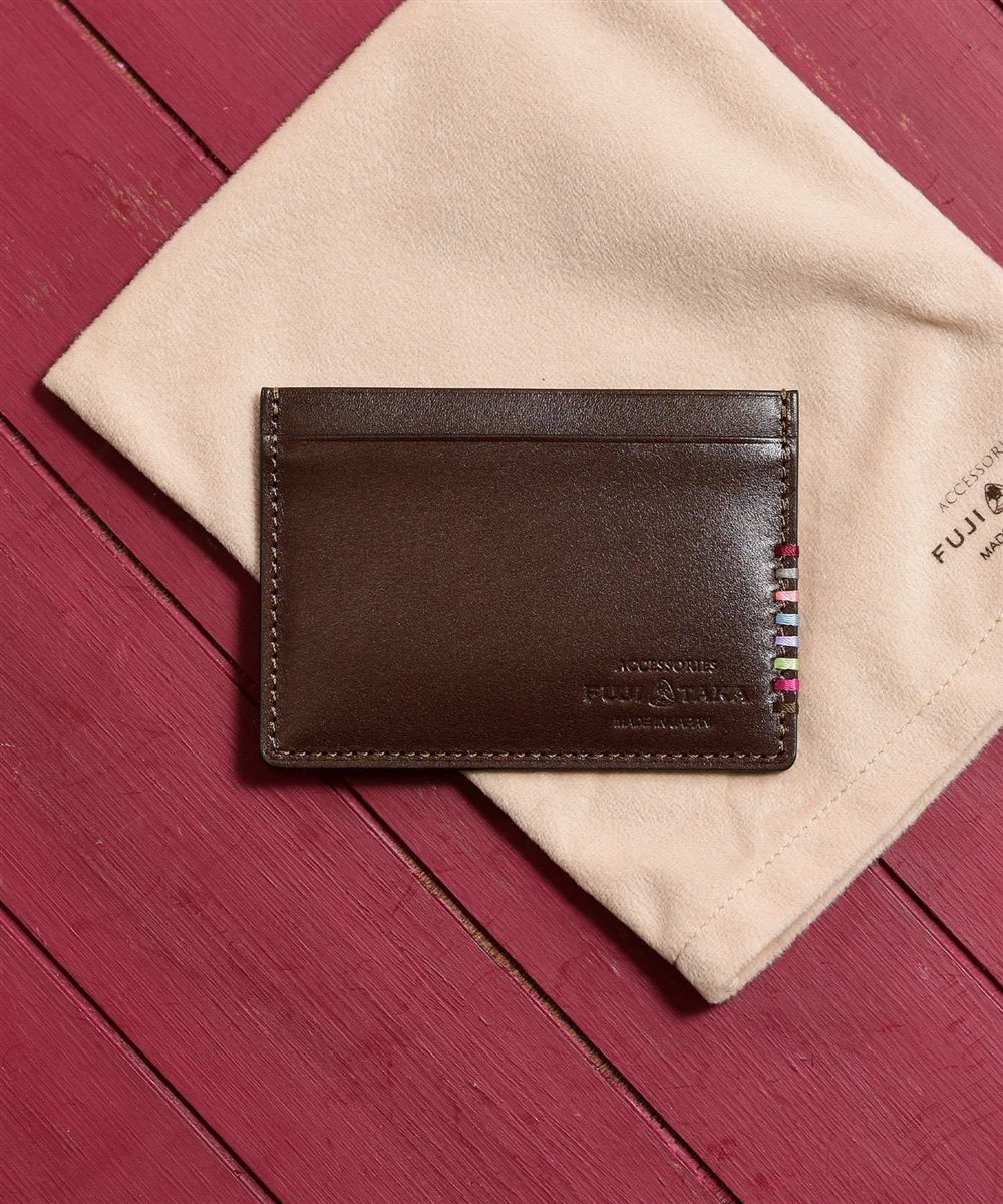 フジタカ デュプイ ボックスカーフ ボックス パスケース