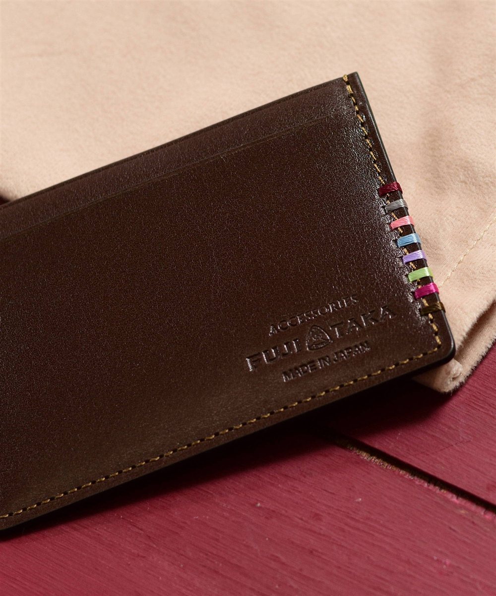 フジタカ デュプイ ボックスカーフ ボックス パスケース