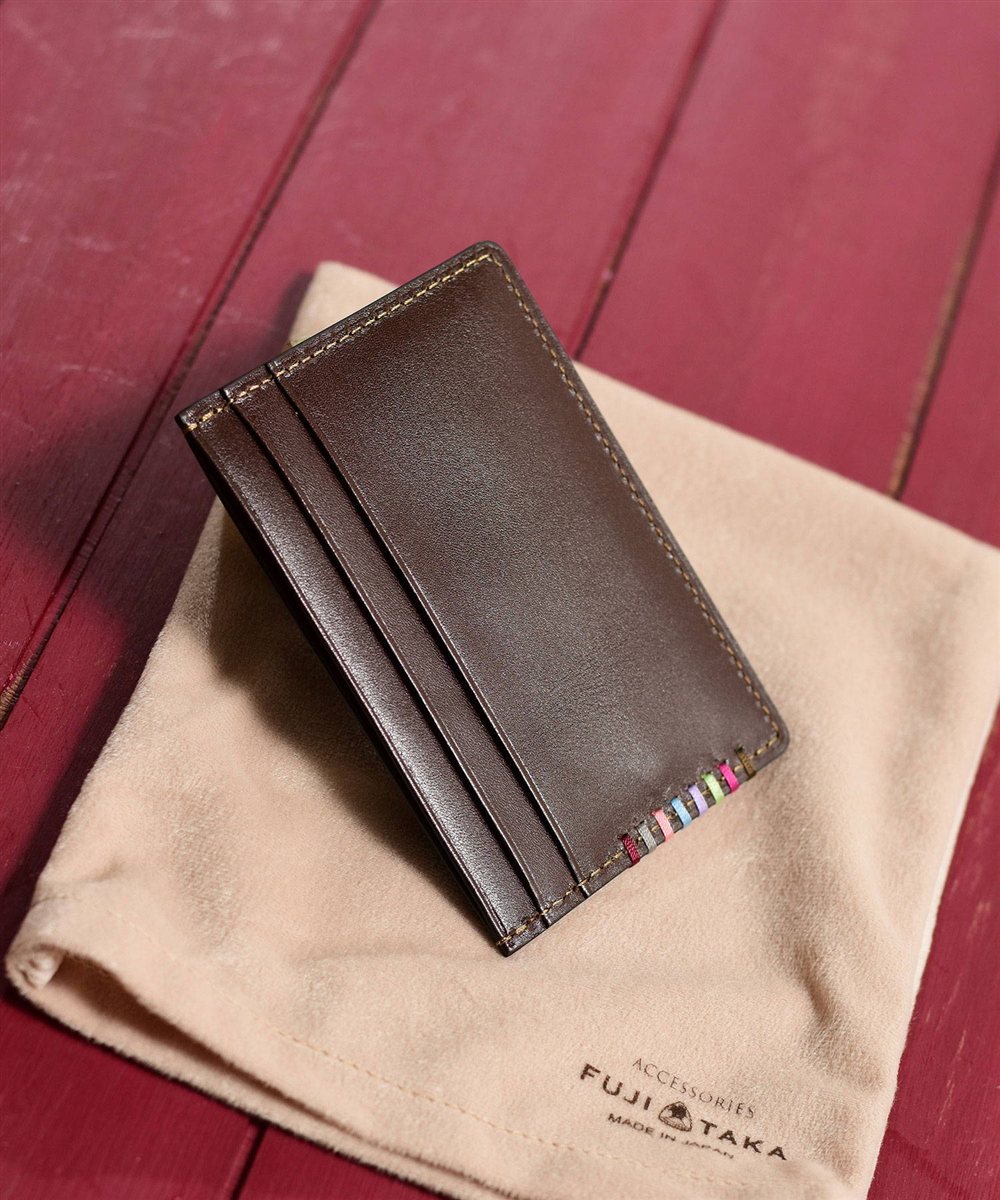 フジタカ デュプイ ボックスカーフ ボックス パスケース