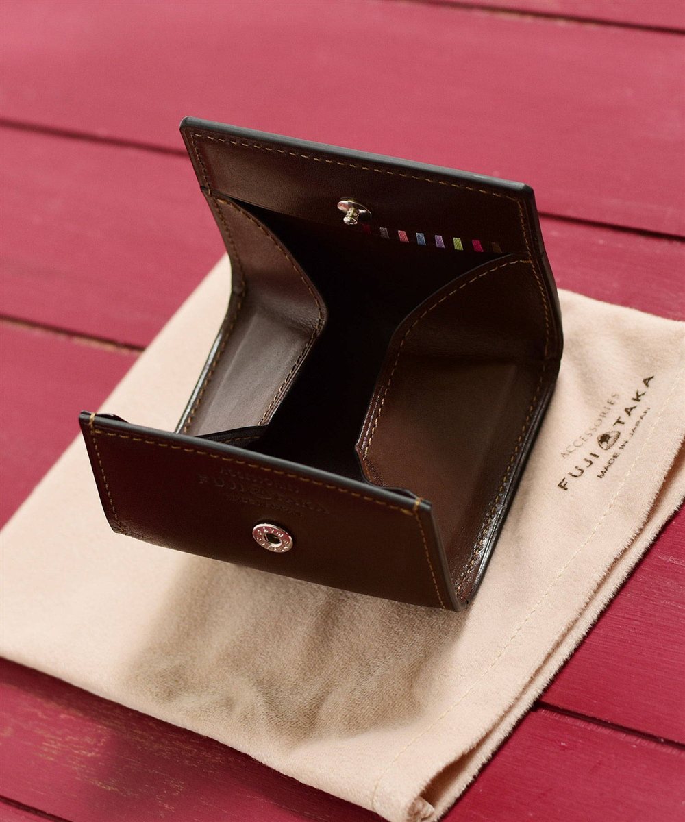 フジタカ デュプイ ボックスカーフ ボックス BOX型小銭入れ