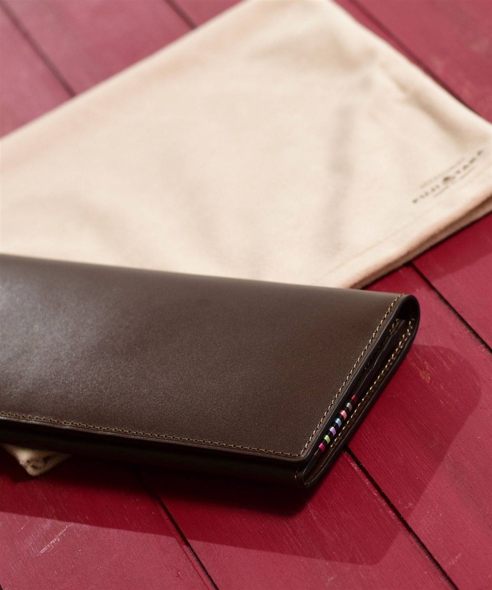 フジタカ デュプイ ボックスカーフ ボックス 長財布 カード段13