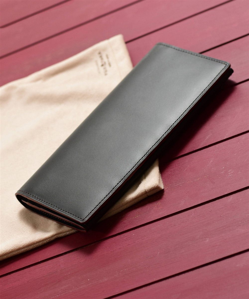 フジタカ デュプイ ボックスカーフ ボックス 長財布 カード段13