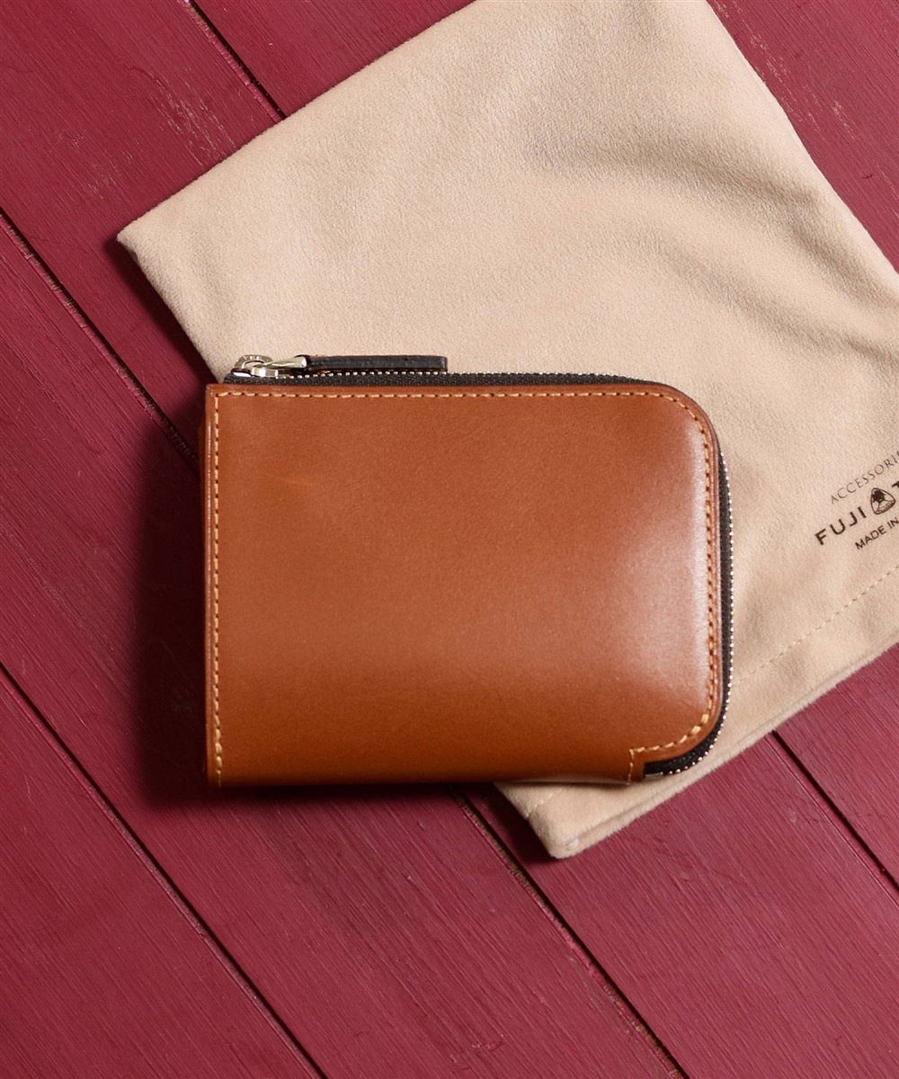 フジタカ デュプイ ボックスカーフ ボックス コンパクト財布 カード段4