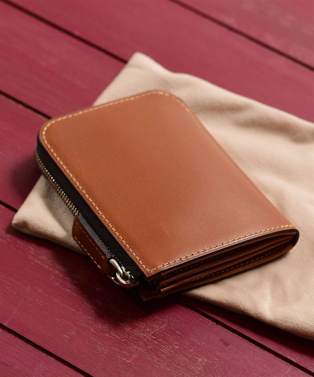 フジタカ デュプイ ボックスカーフ ボックス コンパクト財布 カード段4