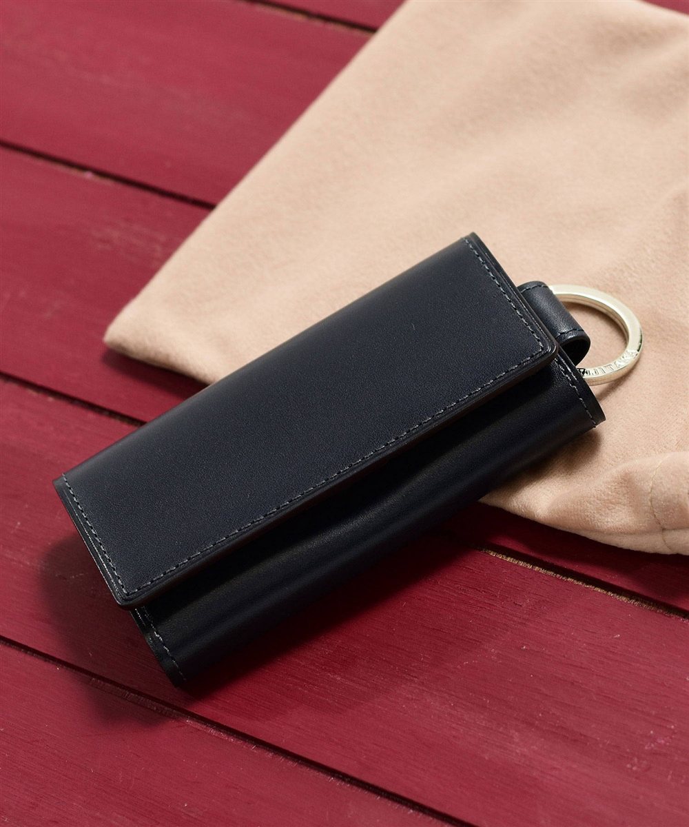 フジタカ デュプイ ボックスカーフ ボックス キーケース 5連 スマートキー対応