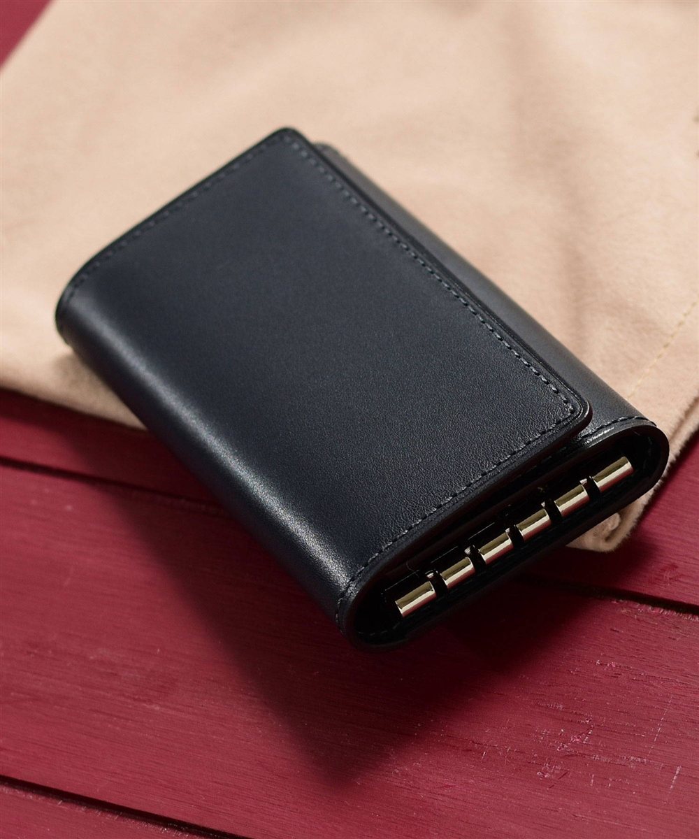 フジタカ デュプイ ボックスカーフ ボックス キーケース 5連 スマートキー対応