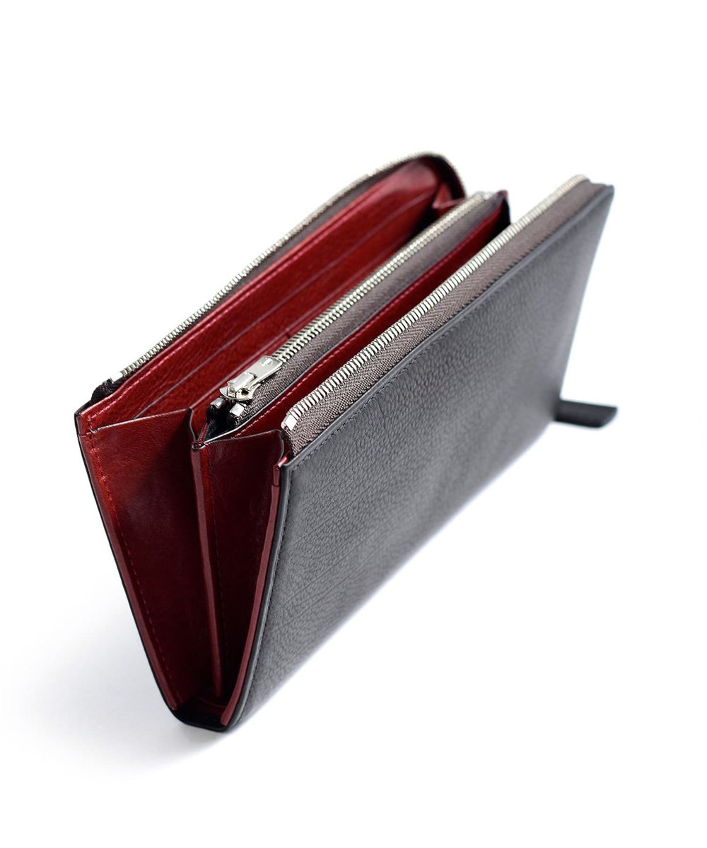 フジタカ ネイション 長財布 L字ファスナー カード段12