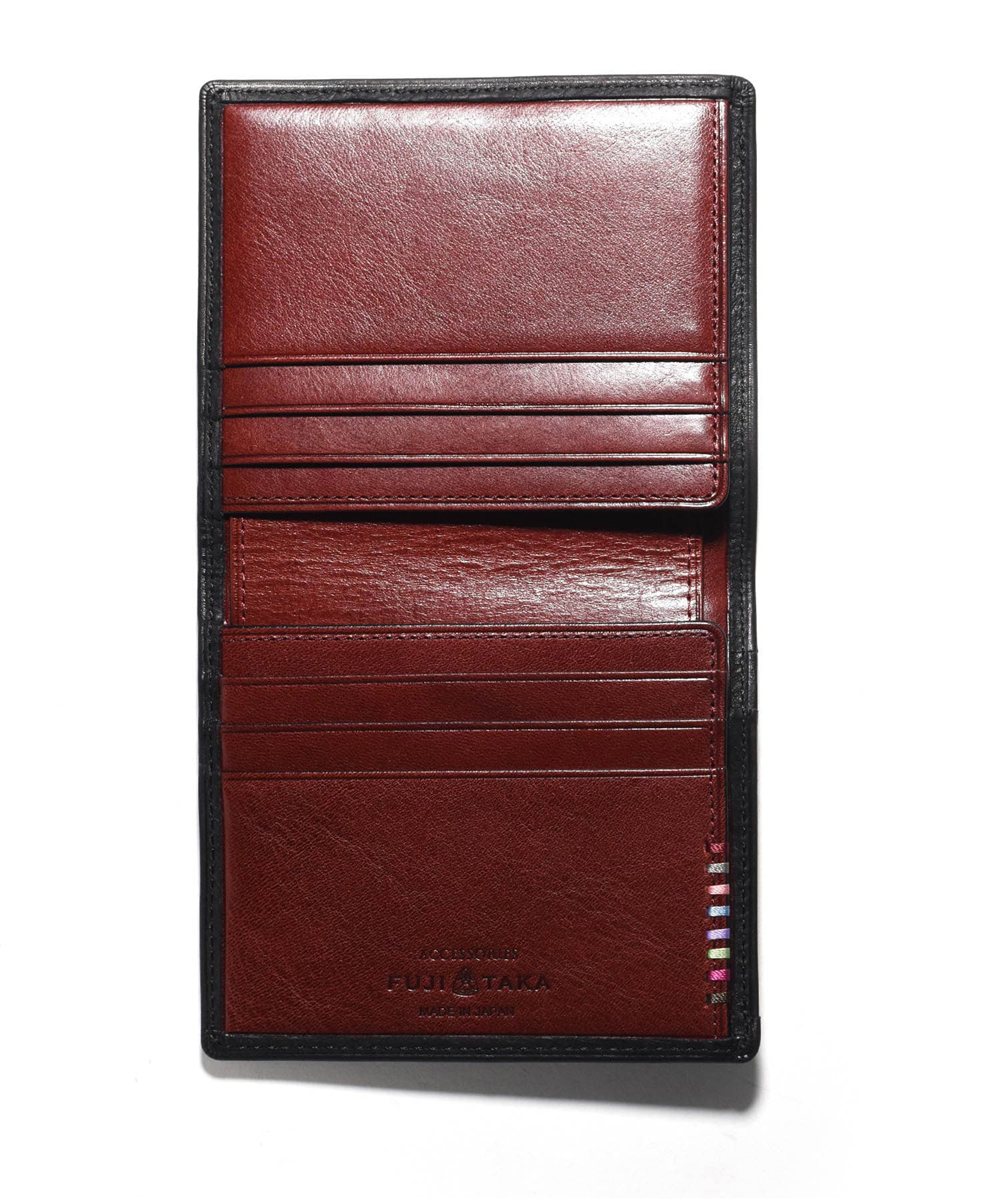フジタカ ネイション コンパクト 二つ折り財布 カード段6