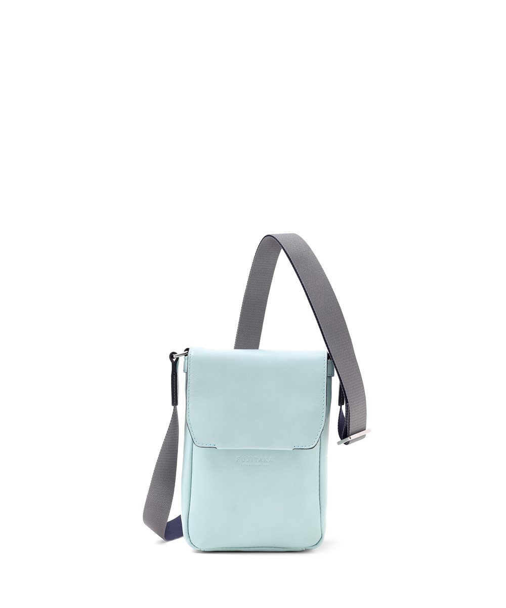 フジタカ ニューポスタ レザーミニショルダーバッグ