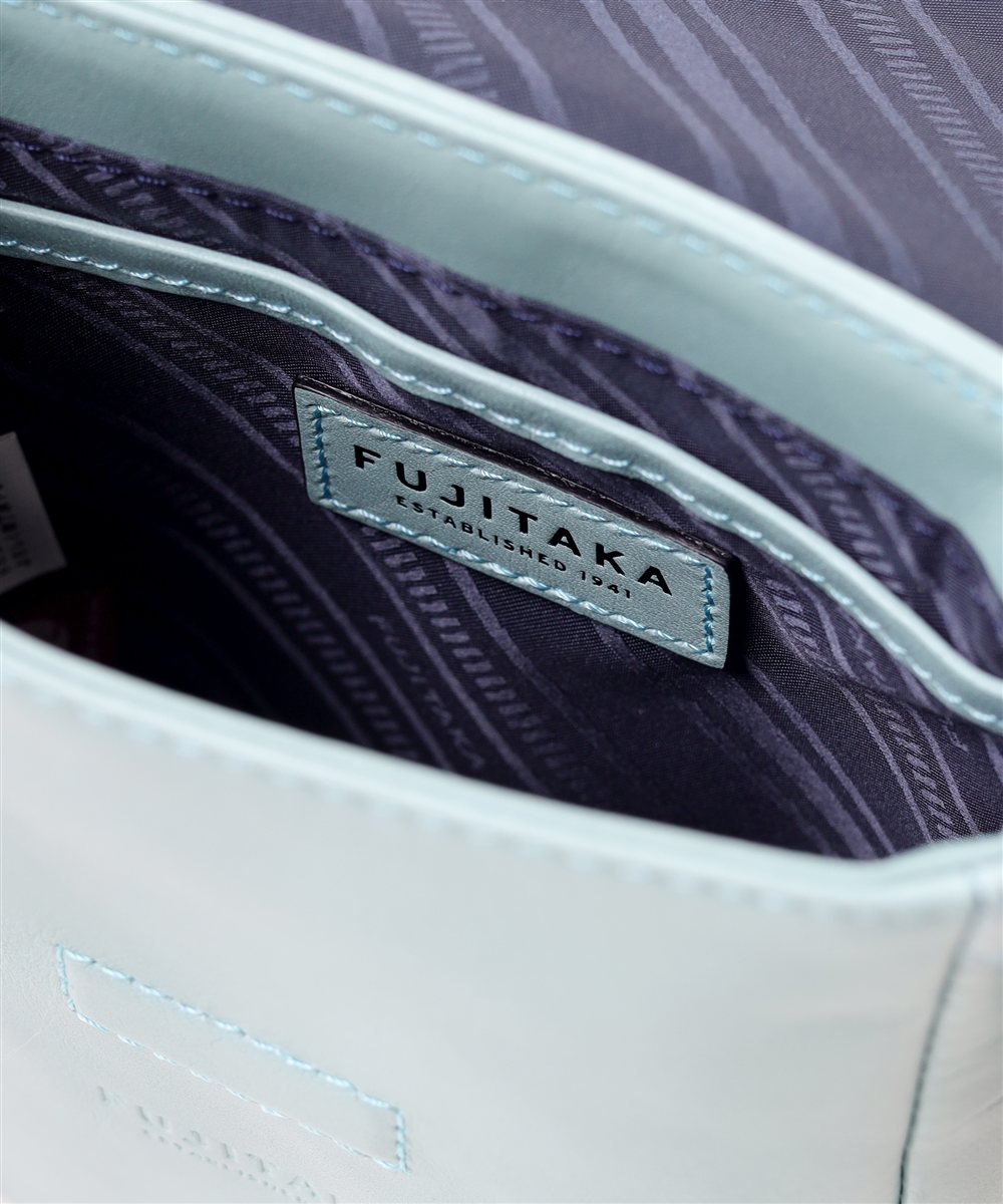 フジタカ ニューポスタ レザーミニショルダーバッグ